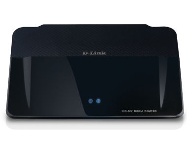 D-Link DIR-827 wireless router Gigabit Ethernet Black