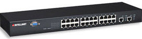 Intellinet 500456 network switch Managed L3 Black