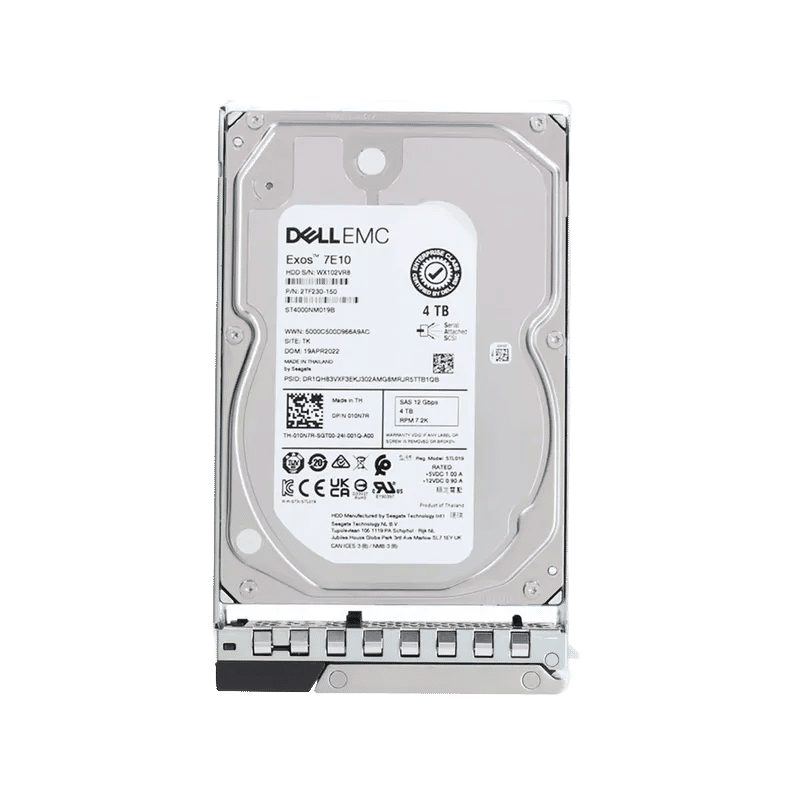 10N7R - Dell 4TB 7200RPM SAS 12Gb/s 3.5-Inch Hard Drive