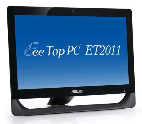 ASUS EeeTop PC ET2011E-B050E All-in-One PC/workstation Intel® Pentium® E5800 50.8 cm (20") 1600 x 900 pixels 4 GB DDR3-SDRAM 500 GB Windows 7 Home Premium Wi-Fi 4 (802.11n) Black
