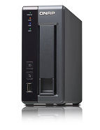 QNAP TS-119P II Tower Marvell 0.5 GB DDR3 0 TB Linux Black