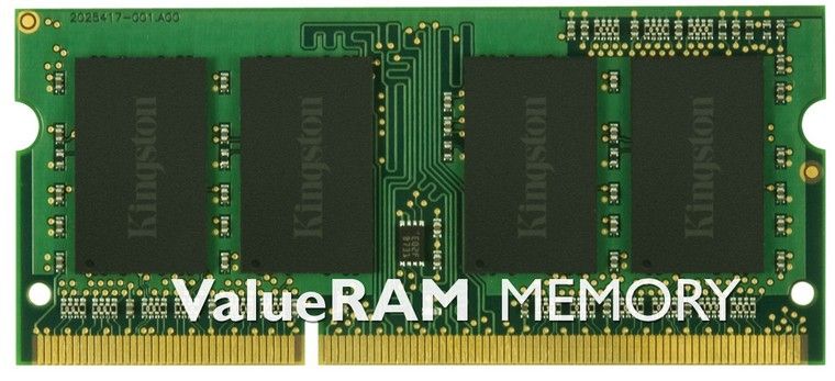 Kingston Technology ValueRAM 4GB DDR3 1333MHz Module memory module 1 x 4 GB 204-pin SO-DIMM