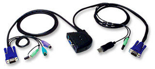 Intellinet 172370 KVM switch Black