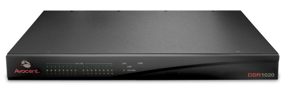 Vertiv DSR1020 KVM switch Black