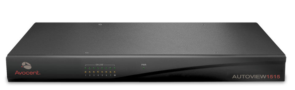 Vertiv AutoView 1515 KVM switch Black