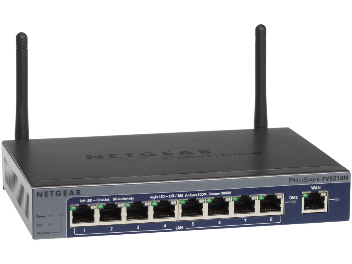 NETGEAR FVS318N hardware firewall 0.095 Gbit/s