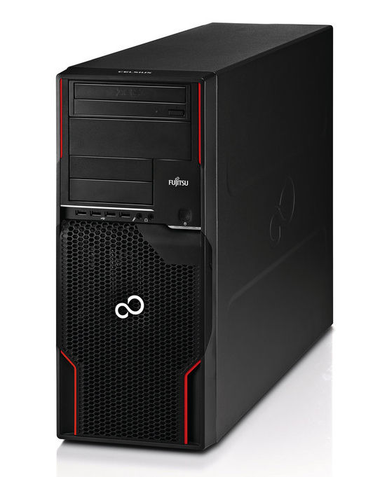 Fujitsu CELSIUS W510 + ATI FirePro V4800 1GB Intel® Xeon® E3 Family E3-1235 4 GB DDR3-SDRAM Windows 7 Professional Tower Workstation Black