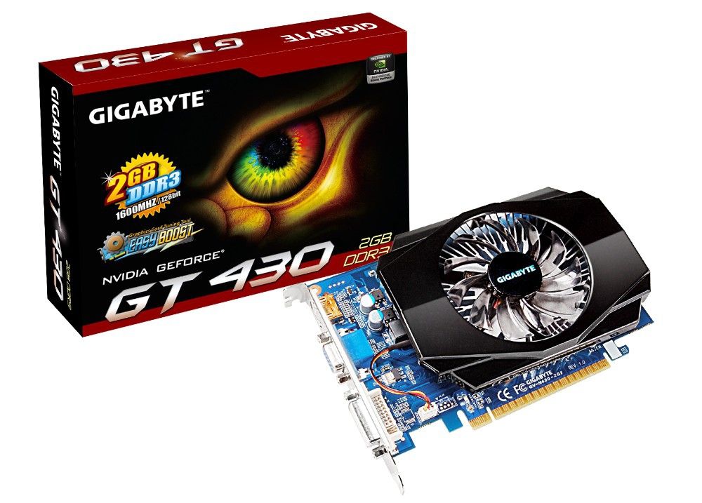GIGABYTE GV-N430-2GI graphics card NVIDIA GeForce GT 430 2 GB GDDR3