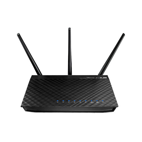 ASUS RT-N66U wireless router Gigabit Ethernet Dual-band (2.4 GHz / 5 GHz) Black