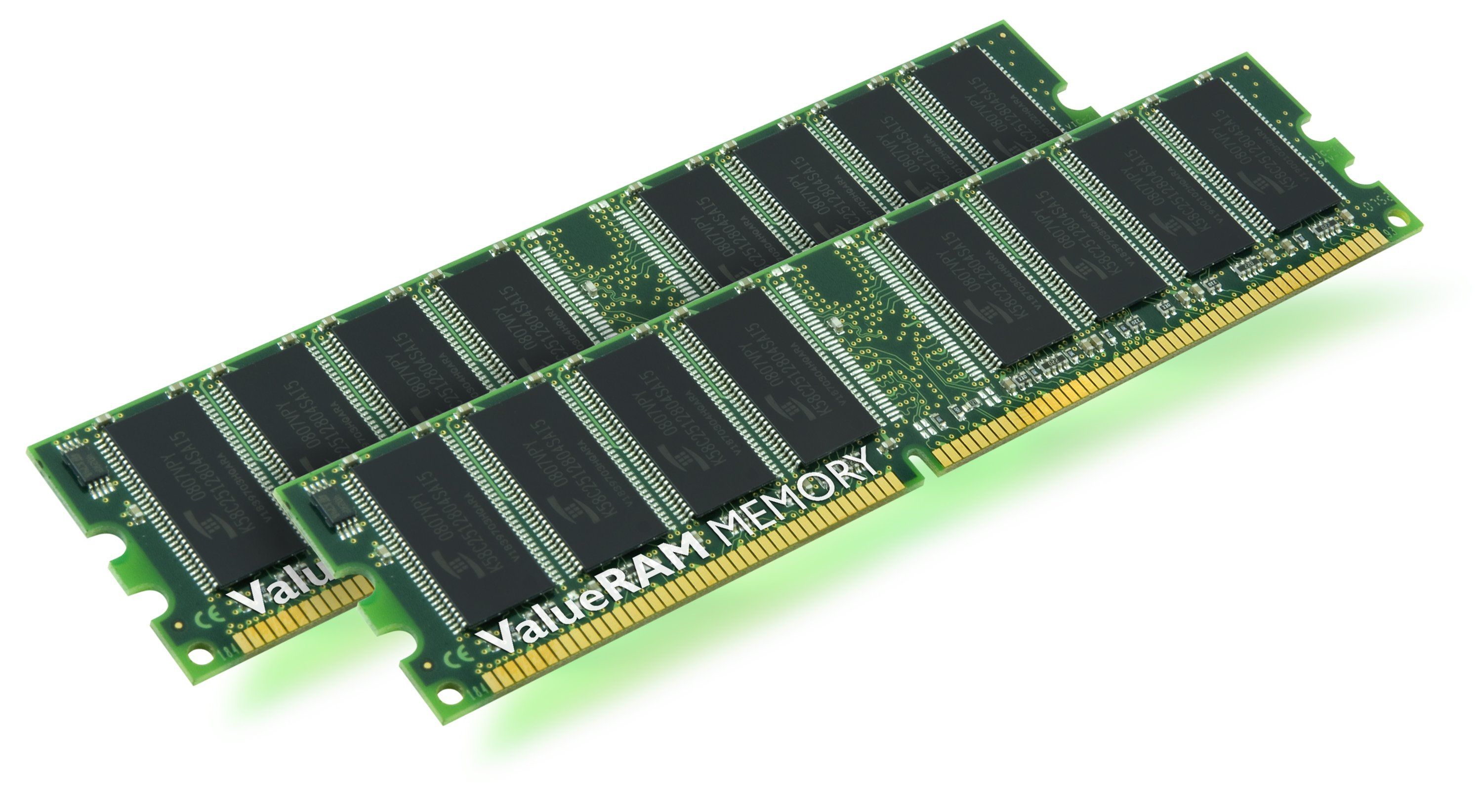 Kingston Technology ValueRAM KVR333X64C25K2/1G memory module 0.5 GB 2 x 0.5 GB DDR 184-Pin DIMM