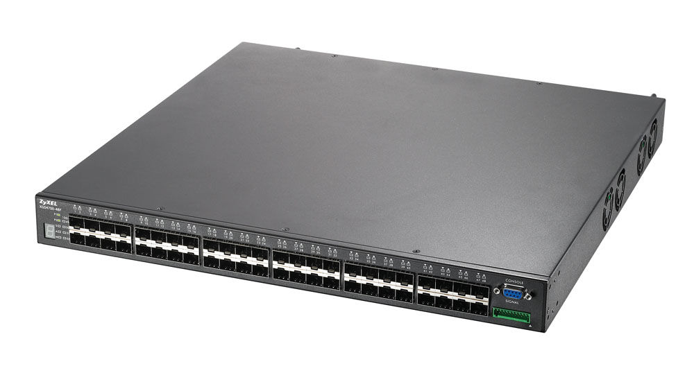 Zyxel XGS4700-48F Managed L3 Gigabit Ethernet (10/100/1000) 1U Black