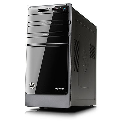 HP Pavilion p7-1180la Intel® Core™ i7 i7-2600 8 GB DDR3-SDRAM 2 TB AMD Radeon HD 6450 Windows 7 Home Premium Desktop PC Black