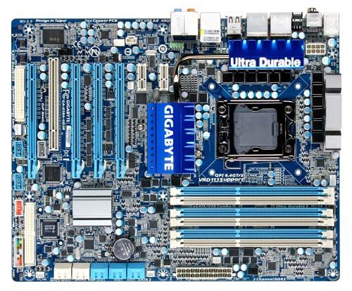 GIGABYTE GA-X58A-UD3R (rev. 2.0) Intel® X58 Socket B (LGA 1366) ATX