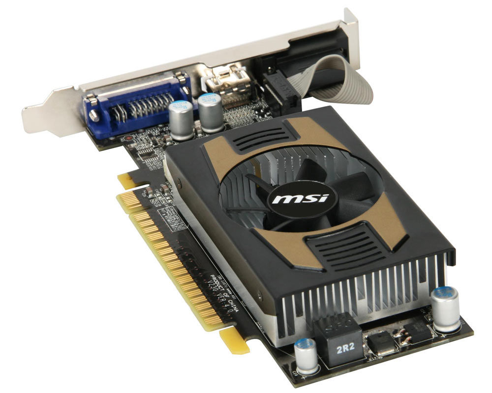 MSI N430GT-MD1G/LP graphics card NVIDIA GeForce GT 430 1 GB GDDR3