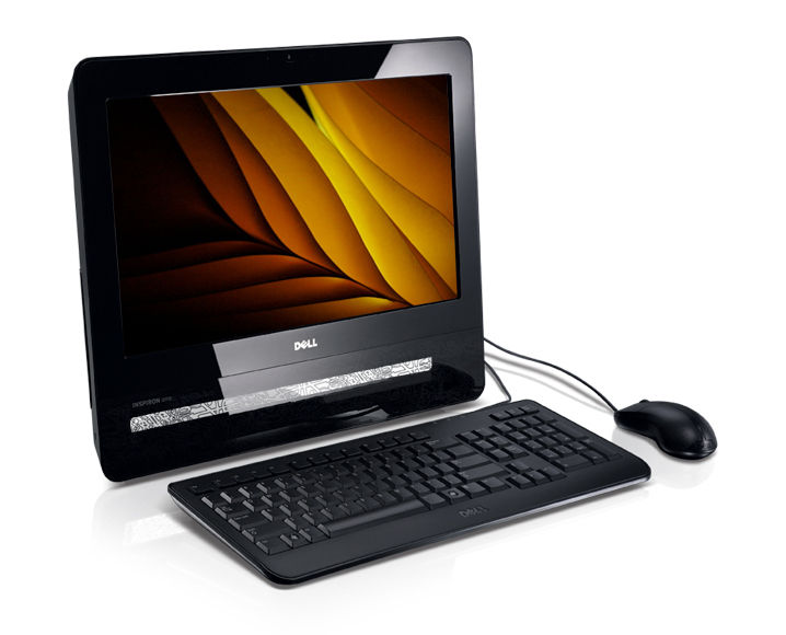 DELL Inspiron One 19t Intel® Celeron® E1500 47 cm (18.5") Touchscreen 3 GB 320 GB Windows 7 Home Premium 802.11g Black