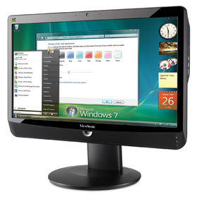 Viewsonic VPC220T All-in-One PC/workstation 54.6 cm (21.5") 1920 x 1080 pixels 4 GB DDR3-SDRAM 320 GB NVIDIA® GeForce® 310 Windows 7 Professional Black