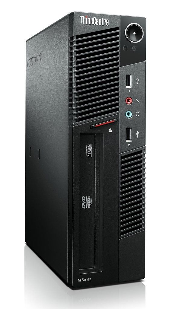 Lenovo ThinkCentre M91 Intel® Core™ i3 i3-2120 4 GB DDR3-SDRAM 320 GB Windows 7 Professional PC Black