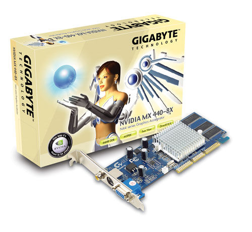 GIGABYTE GV-N4464T-P graphics card NVIDIA GDDR