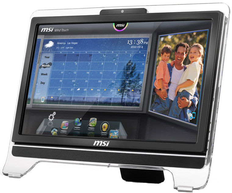 MSI AE2050-B All-in-One PC/workstation AMD E E-350 50.8 cm (20") 1600 x 900 pixels 2 GB DDR3-SDRAM 500 GB HDD AMD Radeon HD 6310 Windows 7 Home Premium Black