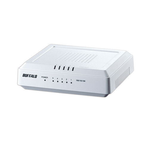 Buffalo LSW3-GT-5EP/W network switch White