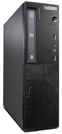Lenovo ThinkCentre A70 Intel® Core™2 Duo E7600 2 GB DDR3-SDRAM 320 GB FreeDOS SFF PC Black