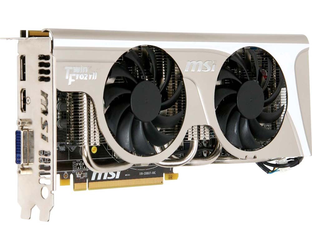 MSI R5830 Twin Frozr II AMD Radeon HD5830 1 GB GDDR5