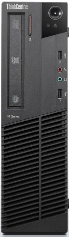 Lenovo ThinkCentre M81 Intel® Core™ i5 i5-2400 4 GB DDR3-SDRAM 500 GB AMD Radeon HD 5450 Windows 7 Professional SFF PC Black