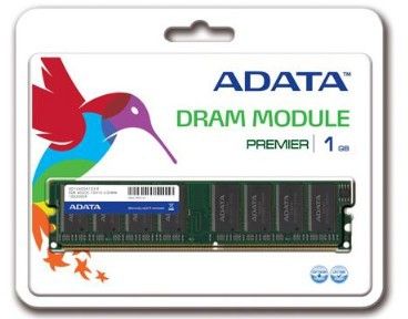 ADATA AD1U400A1G3-R/S memory module 1 GB 1 x 1 GB DDR 184-pin DIMM