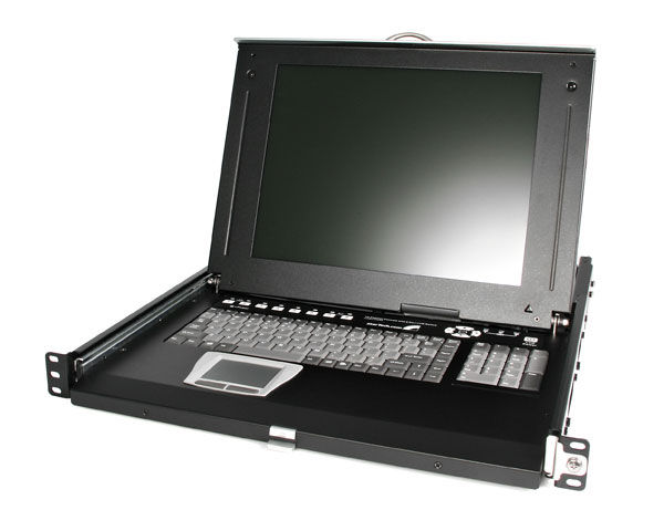 StarTech.com CABCONS8 1U Cabinet Console rack console 38.1 cm (15") 1024 x 768 pixels
