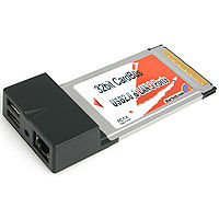 StarTech.com 10/100 Ethernet + USB 2.0 Slot Saver CardBus Card 100 Mbit/s