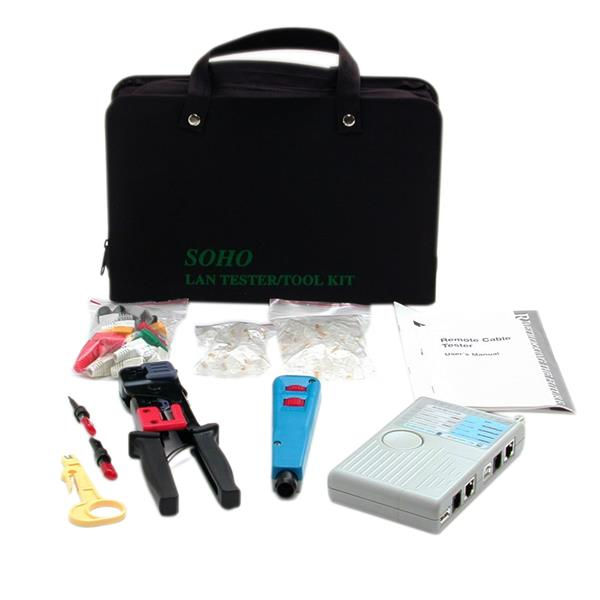StarTech.com Professional RJ45 Network Installer Tool Kit with Carrying Case