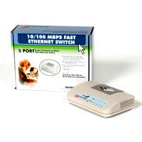 StarTech.com 5 Port Mini Desktop 10/100 Ethernet Switch Unmanaged