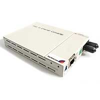 StarTech.com 10/100 Mbps RJ45 to Multimode ST Fiber Media Converter network media converter 100 Mbit/s 1300 nm