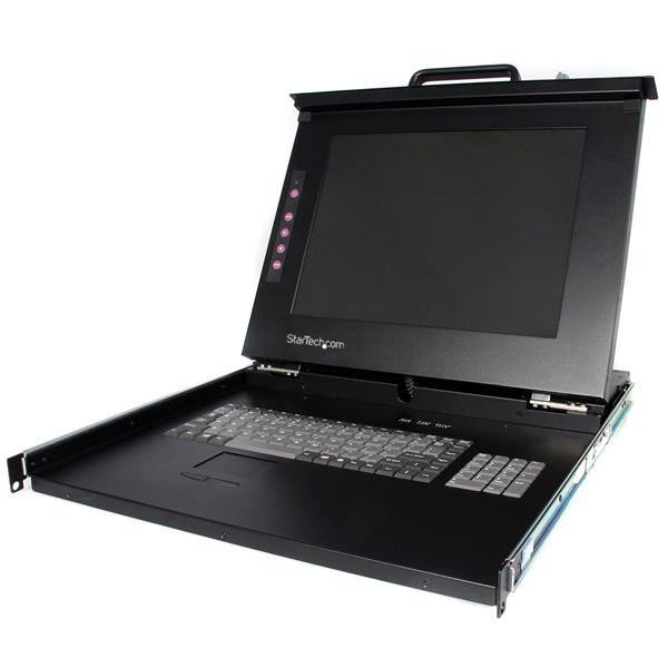 StarTech.com 1U 15" Rackmount LCD Console - USB + PS/2