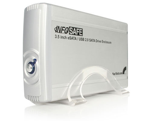 StarTech.com InfoSafe 3.5" Silver 3.5"