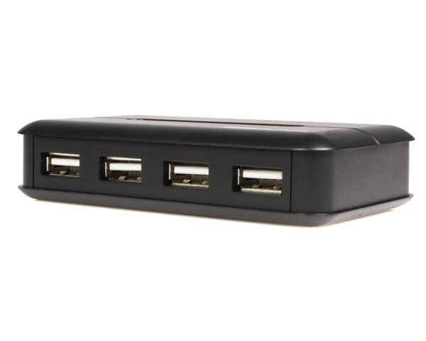 StarTech.com USB Hub - 4 x 4-pin 480 Mbit/s Black