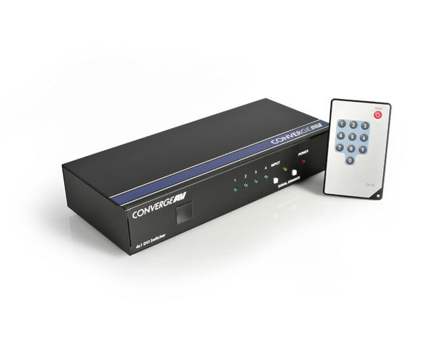 StarTech.com Converge A/V 4 to 1 DVI Unmanaged Black