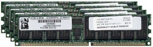 DELL 8GB PC2100 DDR ECC DIMM memory module 4 x 2 GB 184-pin DIMM