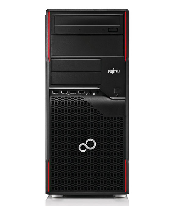 Fujitsu CELSIUS W410 Intel® Core™ i7 i7-2600 8 GB DDR3-SDRAM Windows 7 Professional Tower Workstation Black