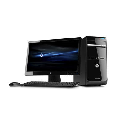 HP Pavilion P6-2006nlm Intel® Core™ i3 i3-2120 4 GB DDR3-SDRAM 1 TB Windows 7 Home Premium Micro Tower PC Black
