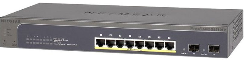 NETGEAR GS510TP Managed Power over Ethernet (PoE) Grey