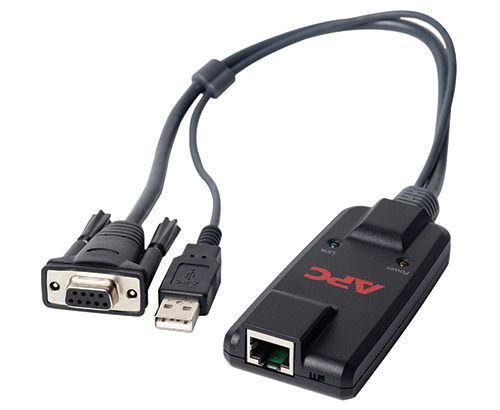 APC KVM-SERIAL KVM cable Black