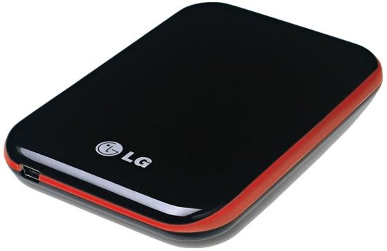 LG HXD5 external hard drive 500 GB 5400 RPM 2.5" USB 2.0 Black, Pink