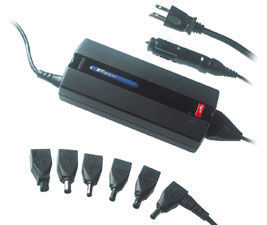 Targus Universal Laptop 90 Watt AC/DC Adapter power adapter/inverter Black