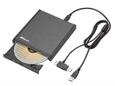 Targus USB 2.0 DVD/CD-ROM Slim External Drive optical disc drive Black
