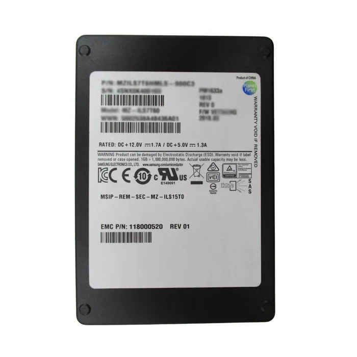 118000520 - EMC 7.68TB SAS SFF 2.5" Solid State Drive