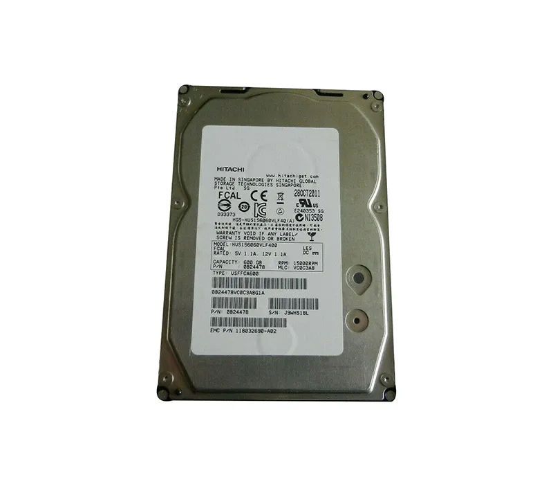 118032690-A02 - EMC 600GB 15000RPM Fibre Channel 4Gb/s 3.5-in HDD