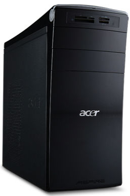 Acer Aspire M3970 Intel® Core™ i5 i5-2320 8 GB DDR3-SDRAM 1 TB NVIDIA® GeForce® GT 530 Windows 7 Home Premium Midi Tower PC Black