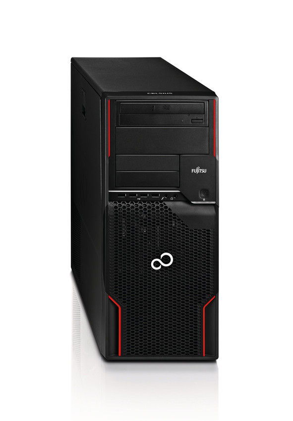 Fujitsu CELSIUS W510 Intel® Xeon® E3 Family E3-1225 4 GB DDR3-SDRAM Windows 7 Professional Tower Workstation Black
