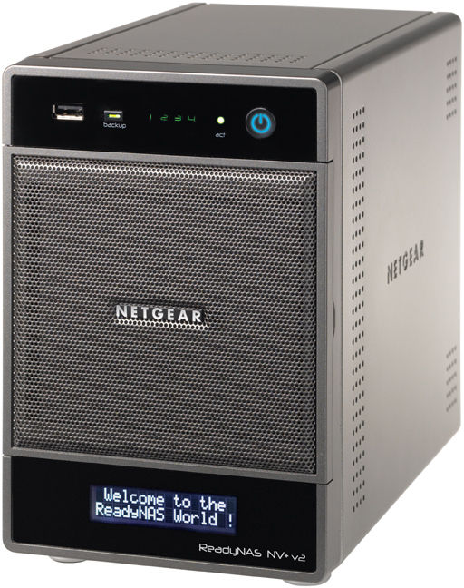 NETGEAR RND4000 Marvell 0.25 GB RAIDiator Black, Metallic
